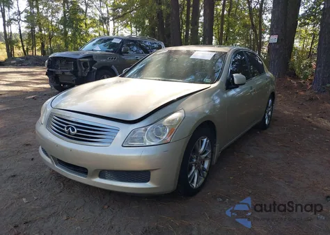 2007 Infiniti G35 Journey z USA, uszkodzony, nr VIN JNKBV61E27M714351